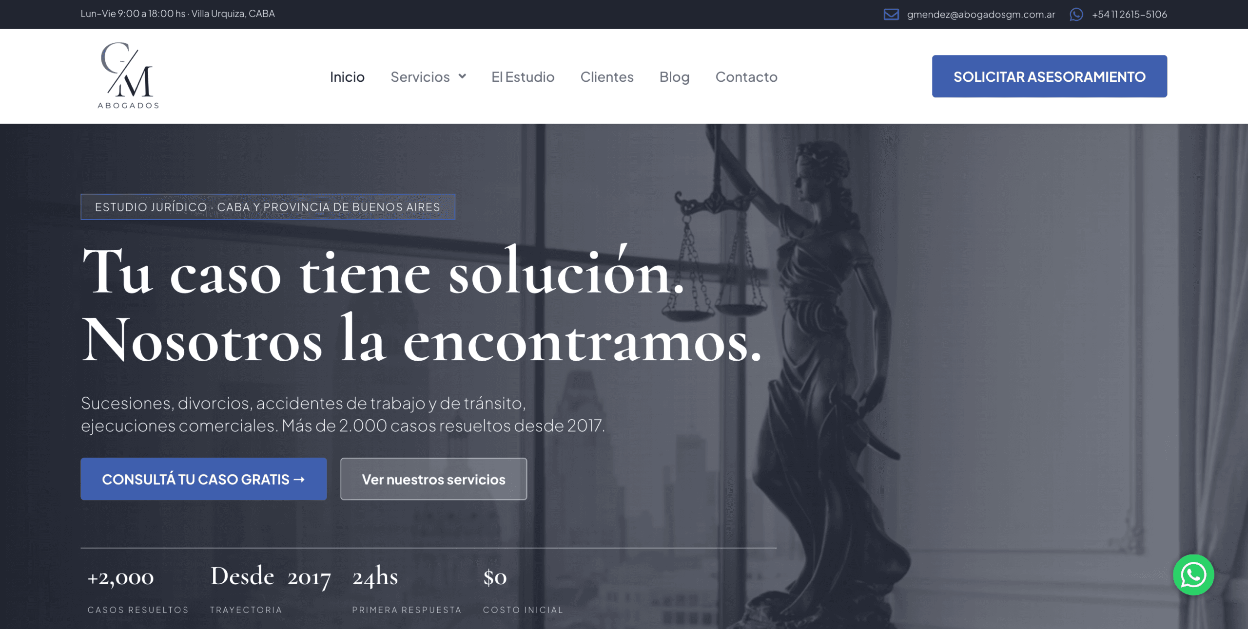 GM Abogados | Estudio Jurídico | Dr. Gonzalo Méndez